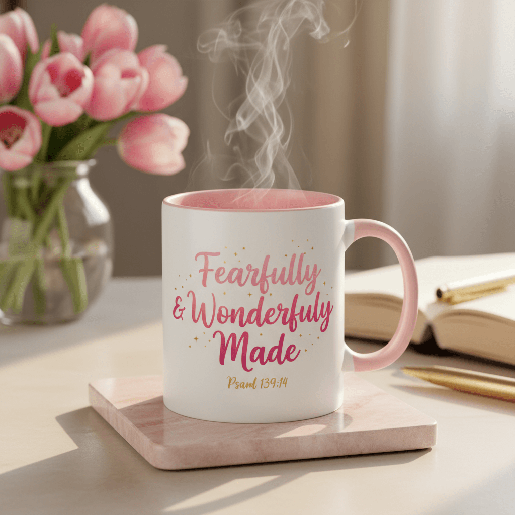 'Fearfully & Wonderfully Made' Mug