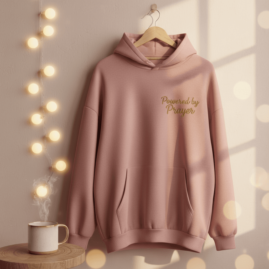 Powered by Prayer Hoodie