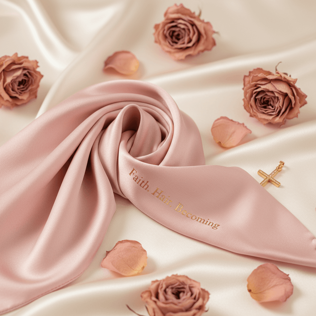 Silk Edge Wrap Scarf